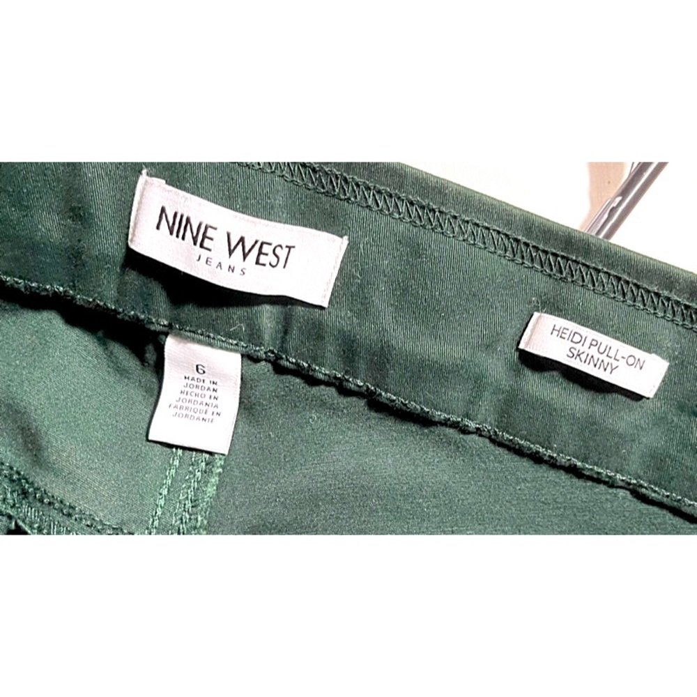 Nine West Jeans | Nine West Heidi Pull-On Skinny | Size: 6 | Color: Dark Green